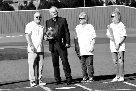 SSC Honors Coach Lloyd Simmons with Field Dedication