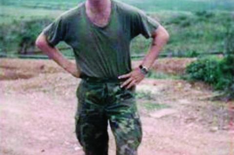 Roy Boydstun pictured in Vietnam during his time of service with the US Marines. Boydstun, former Seminole Fire Chief, has been selected to participate in the upcoming Oklahoma Warriors Honor Flight to Washington, D.C. (Courtesy photo)