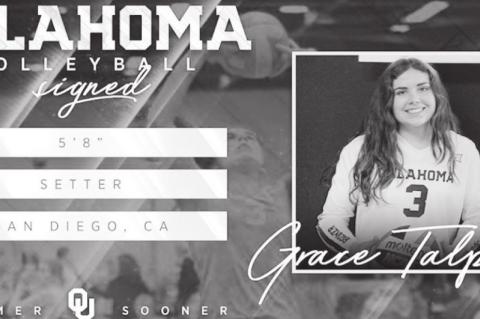 OU Volleyball Adds Transfer Grace Talpash