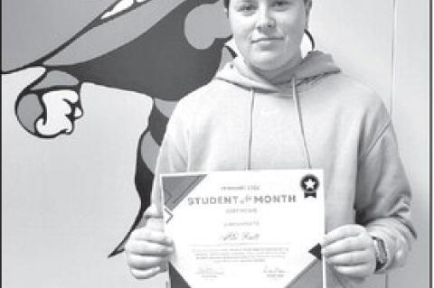 Strother Honors Students of The Month