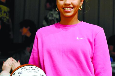 Seminole Senior Celebrates 1,000 Basketball Points