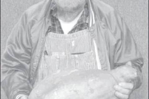 Holdenville Man Grows Huge Sweet Potato