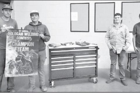 Before the Thanksgiving break, Strother FFA welding pairs attended the Oologah Welding Contest. Hunter Lehman and Mylam DeFries placed 1st as a team and Barrett Grissom and Ludie Barrett-Higgins tied for 5th place. Mylam placed 7th Individually, Hunter pl