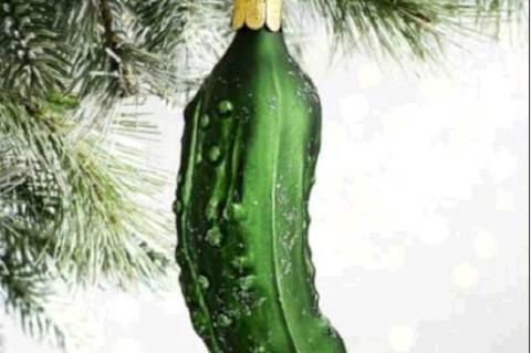 Meaning of Pickle Ornaments on Christmas Trees