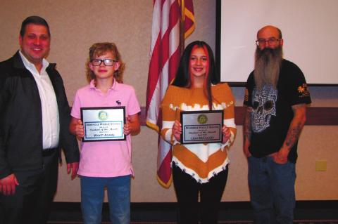 Seminole Middle School April Rotary Students of The Month