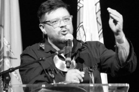 Sterlin Harjo, co-creator of the series “Reservation Dogs”