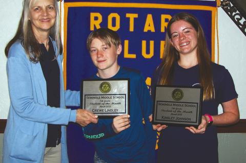 Seminole Middle School Students of The Month