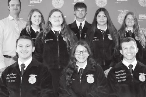 Local FFA Officers Challenged to ‘Lead Up’ at Conference