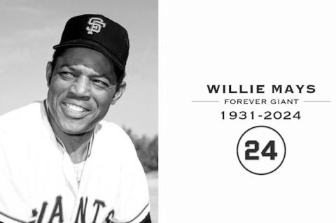 Giants Legend Willie Mays Dies at 93