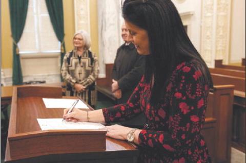 Sec. Arthur Sworn in For Second Term As Oklahoma Secretary of Agriculture