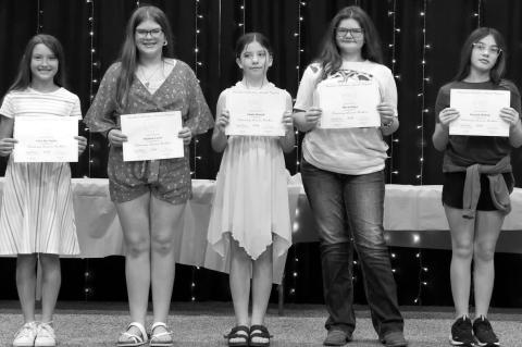 Strother Elementary Presents End of Year Awards