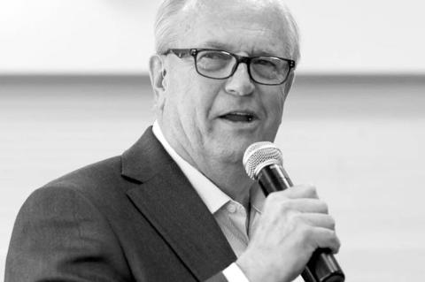 State Representative Danny Williams (R-Seminole) speaks at a “Meet the Candidate” event in Seminole in 2024. Williams has filed a bill that transitions Pardon and Parole Board members from part-time to full-time state employees and raises their annual