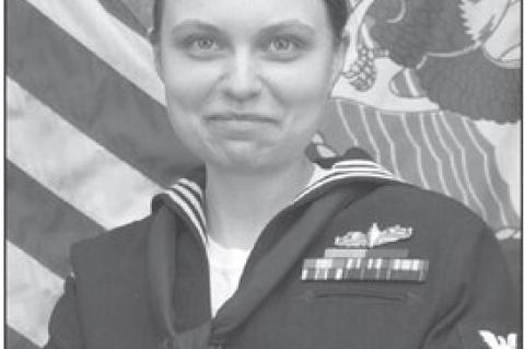 Junior Sailor of The Quarter: Operations  Specialist 2nd Class Cheyenne McAllister