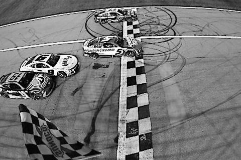 Larson Beats Buescher in Closest NASCAR Finish Ever
