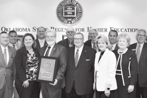 Thompson Receives Higher Ed Distinguished Service Awards