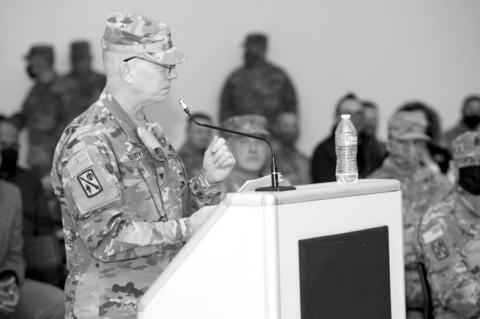 45th Field Artillery Brigade Holds Change of Command Ceremony