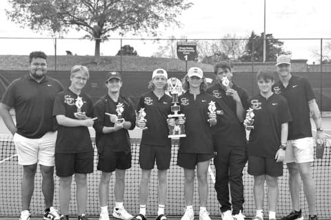 Chieftain Tennis Place 1st