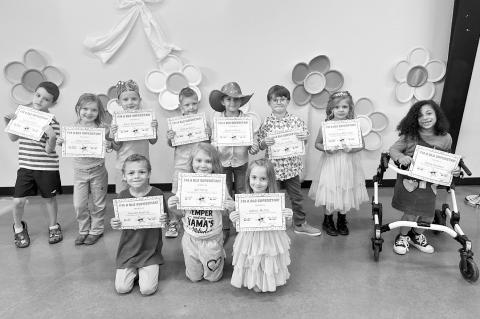 The Betty L. Smith Early Childhood Center recently announced the May Star Students of the Month. They are Malachi Howard, Amajae Daniels, Asher Thetford, Lucious Stewart, Enzo Torres-Martinez, Lleyton Geist, Ekko Totty, Kyler Richardson, Eretria Moore, El
