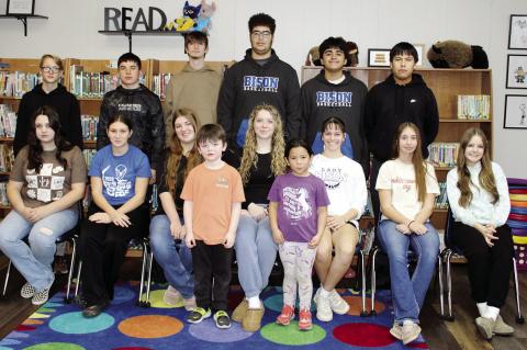 The Bowlegs Bison 2026 Basketball Homecoming Game is slated Tuesday, January 13, against the Butner Eagles. The coronation begins at 5:45 p.m. Pictured are the candidates and escorts. Back row from left, 8th Grade: Mason Dunagan; Sophomore: Hunter Hamilto