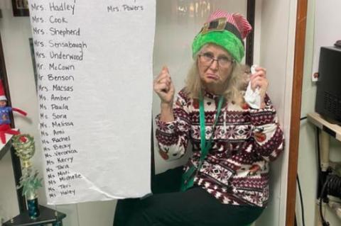 MRS. POWERS MAKES NAUGHTY LIST