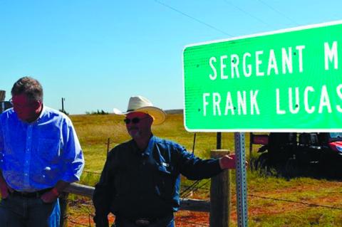 Flood Control Site Renamed Sgt. Major Frank Lucas Dam