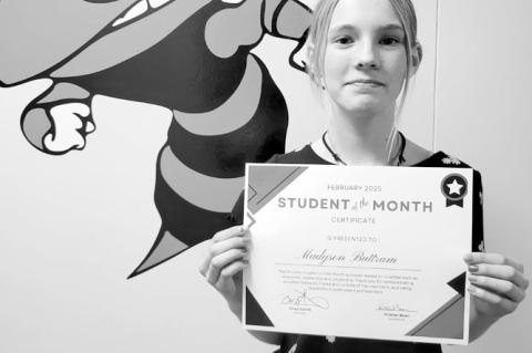 Strother Announces February Students of The Month