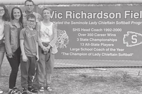 Vic Richardson Field Dedication
