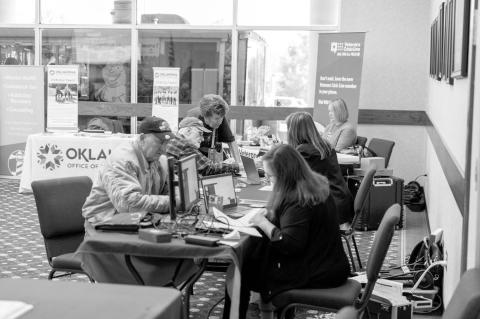 Left. Seminole State College hosted its Second annual Military and Veteran Resource Fair