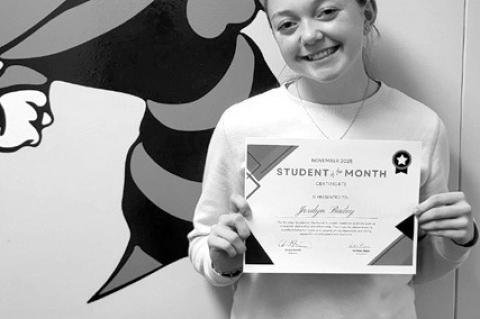 Strother Honors Students of The Month