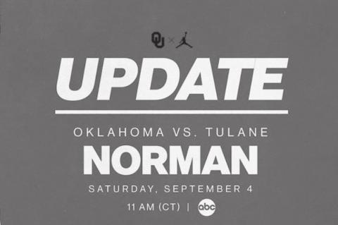 Oklahoma-Tulane Game Officially Moved to Norman