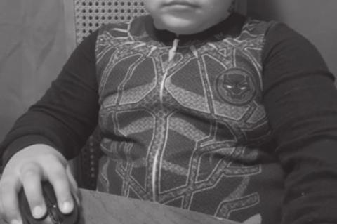 	Who needs a desk when you’ve got a recliner footstool? Eleventh grade student Mya Merritt likes to switch up her study spots.