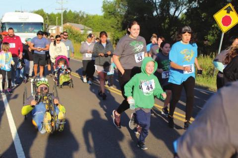 VARNUM HOSTS 12TH WHIPPET RUN FOR FUN