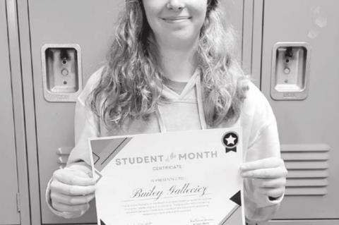 Strother Public Schools April Students of The Month