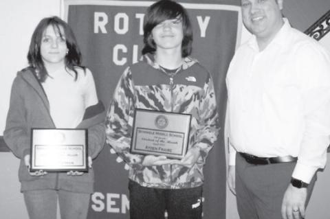 Seminole Middle School Announces Rotary Students of The Month