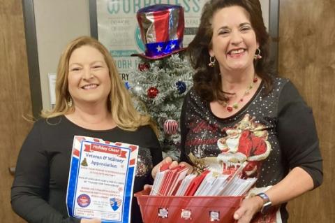 SSC Shows Appreciation For Veterans With Holiday Card