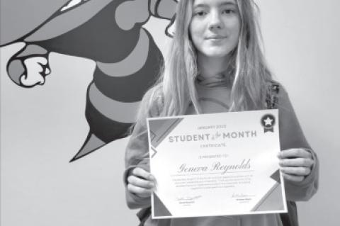 Strother’s January High School Student of the Month