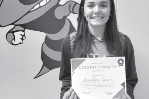 Strother’s January High School Student of the Month