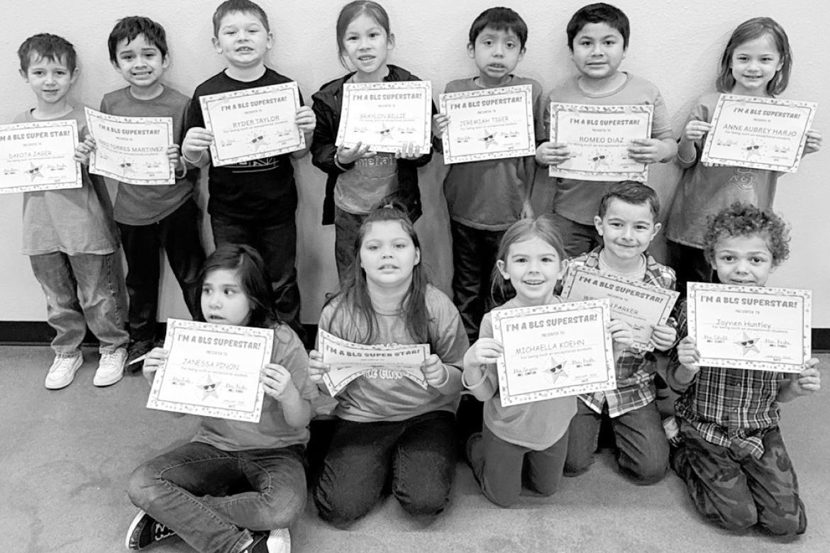 BLS Honors January Star Students