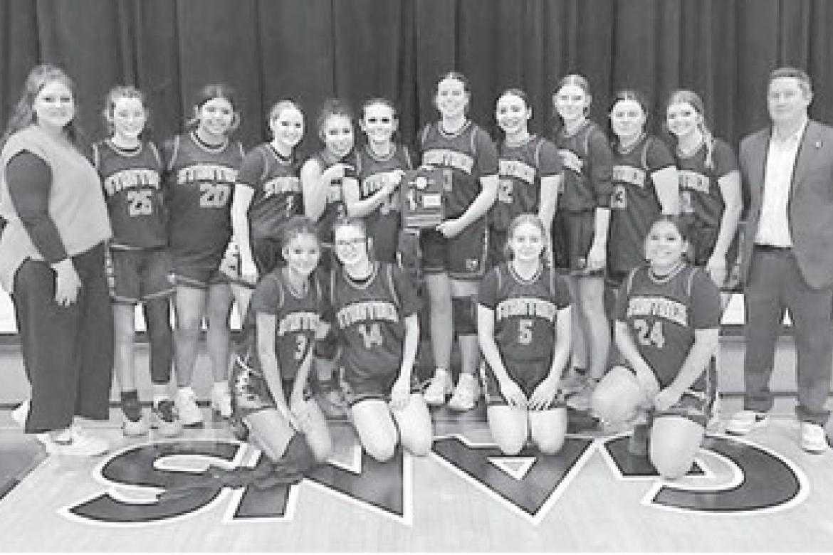 District 4 Champs The Strother Lady Yellowjackets won the Class B-I, District 4 Championship over LeFlore 50-32. Courtesy Photo