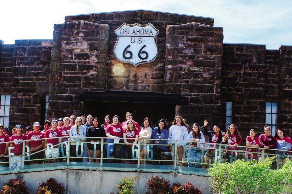 SSC Leadership Students Tour Historic Route 66 Sites