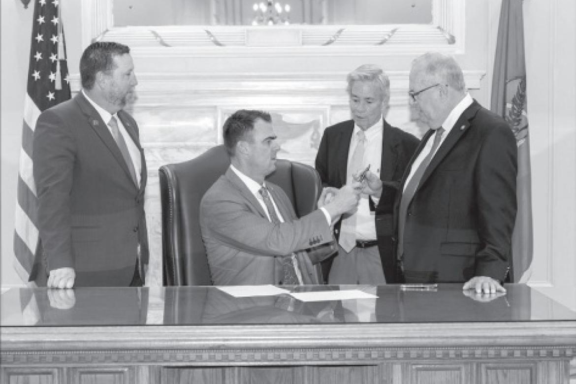 Governor Ceremonially Signs Four Williams Bills
