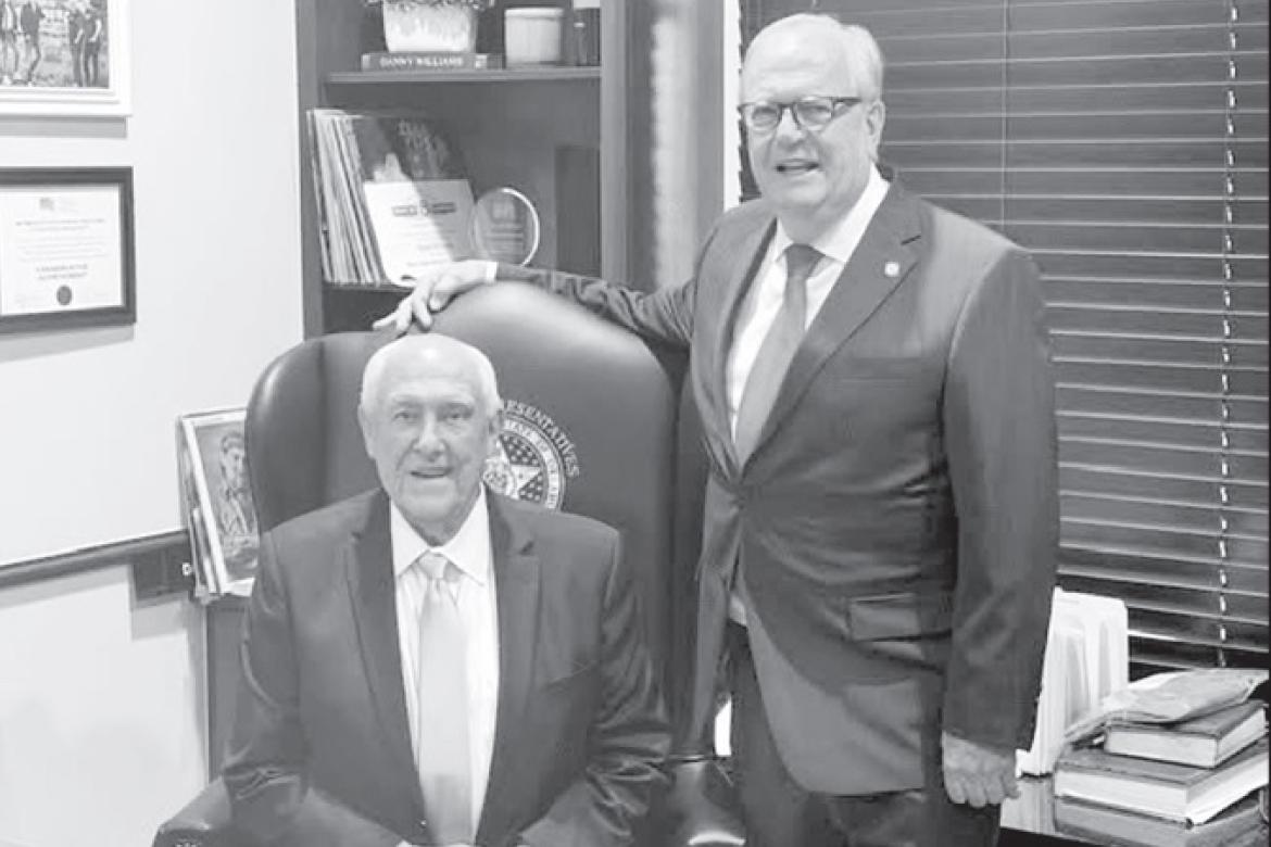 Williams Hosts Local Pastor at State Capitol