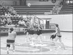 SHS Varsity Volleyball Faces North Rock Creek